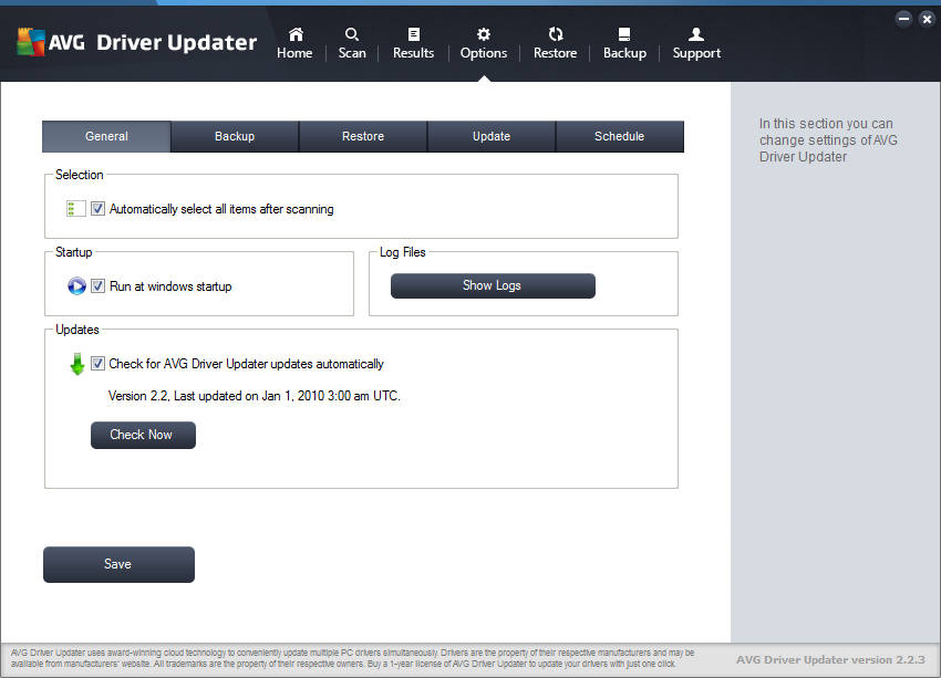 AVG Driver Updater скачать с ключом