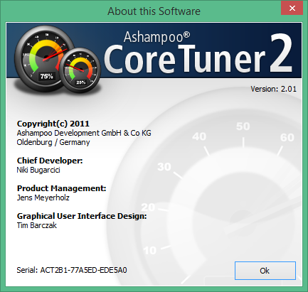 Ashampoo Core Tuner скачать с ключом