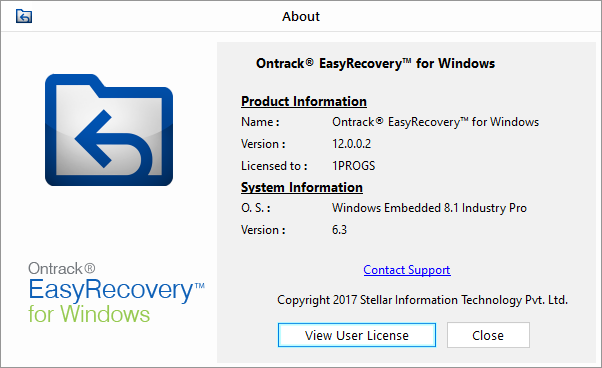 Ontrack EasyRecovery скачать с ключом