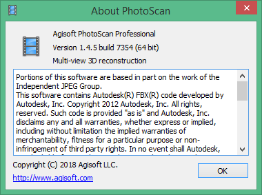 agisoft photoscan professional