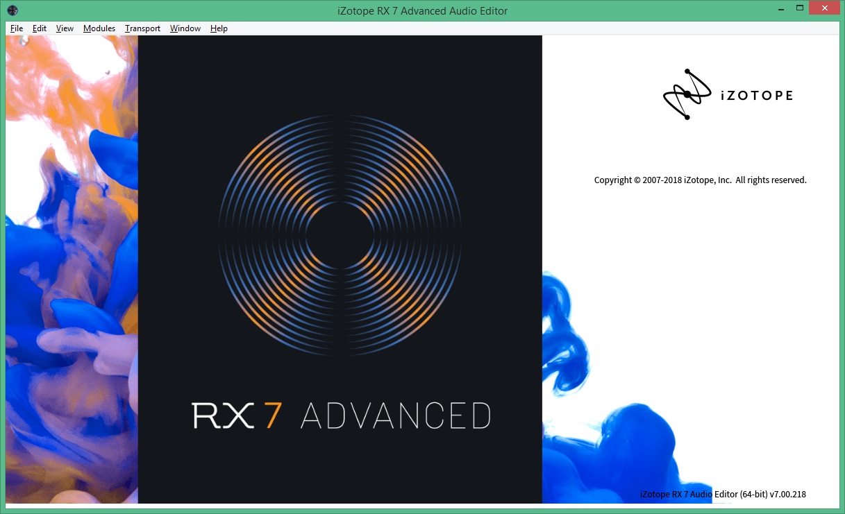 izotope rx 7 audio editor advanced скачать