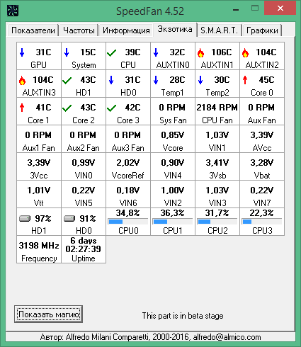 speedfan скачать бесплатно русская версия