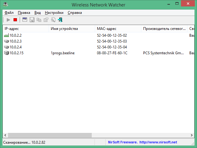 wireless network watcher скачать бесплатно на русском