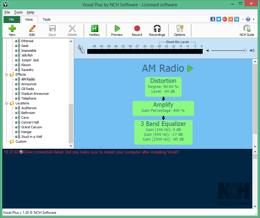 voxal voice changer скачать