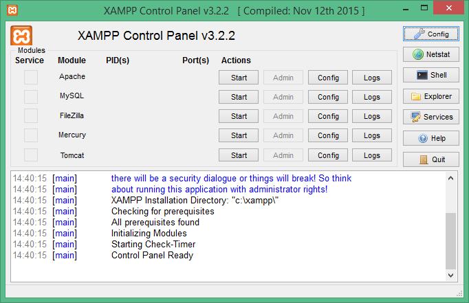 xampp скачать