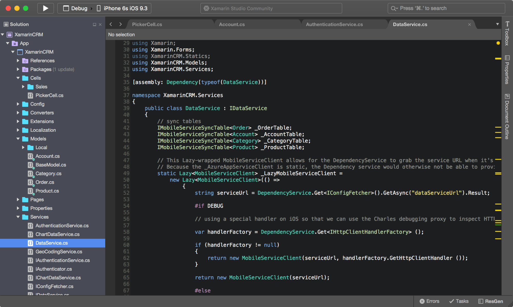 Xamarin Studio