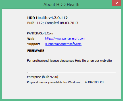 hdd health скачать