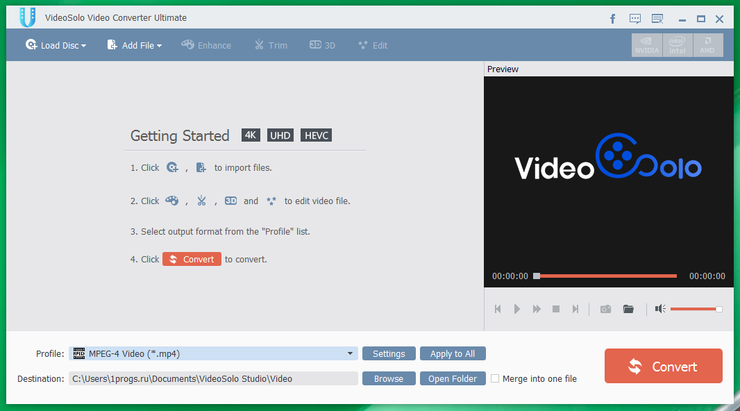 VideoSolo Video Converter