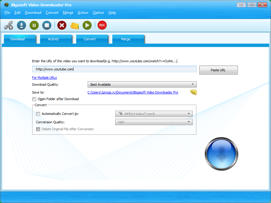 Bigasoft Video Downloader