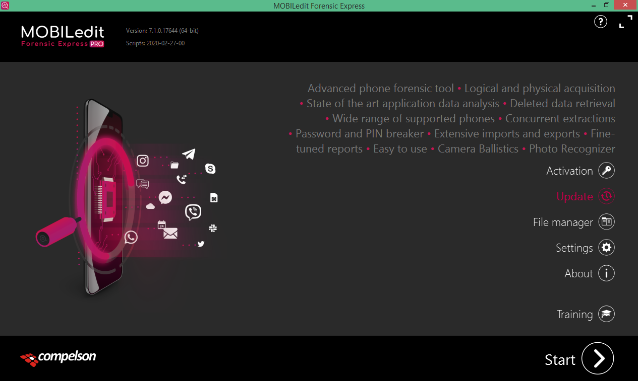 MOBILedit Forensic Express