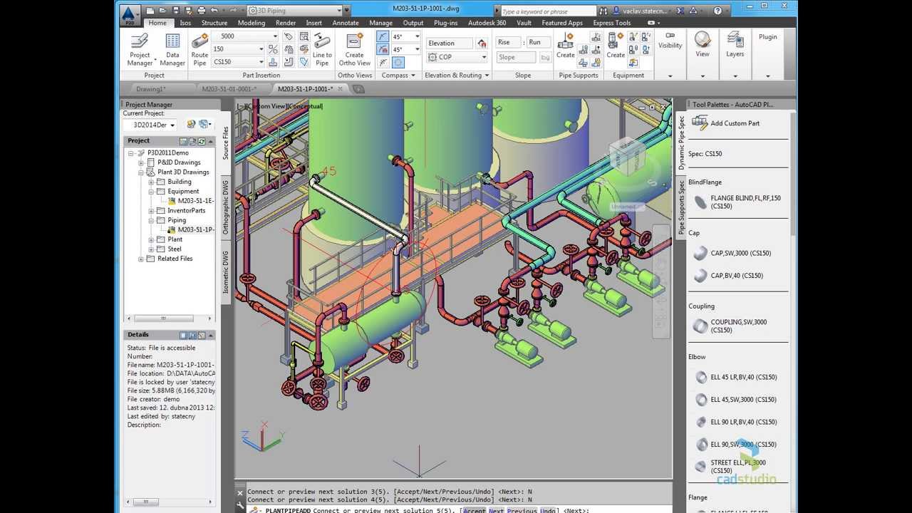 AutoCAD Plant 3D