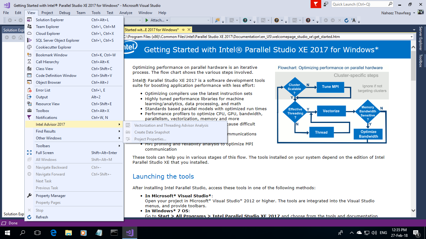 Intel Parallel Studio