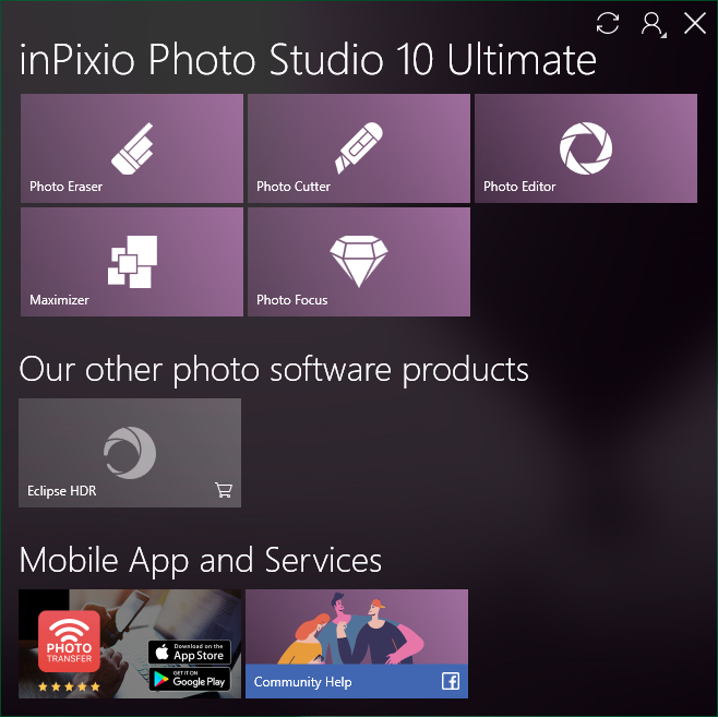 InPixio Photo Studio