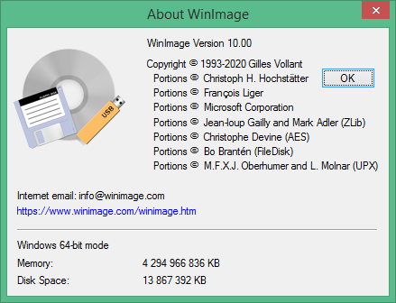 WinImage скачать