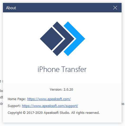 Apeaksoft iPhone Transfer скачать торрент