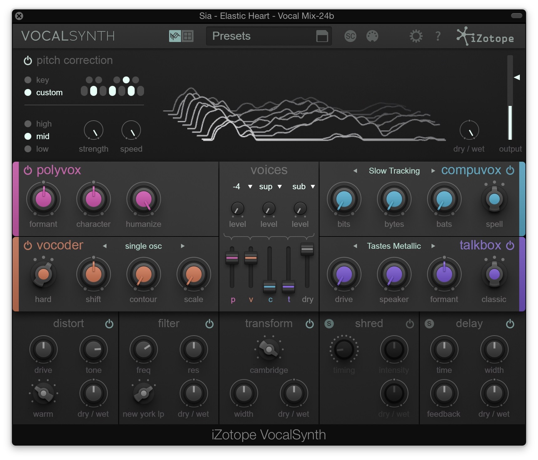 iZotope VocalSynth