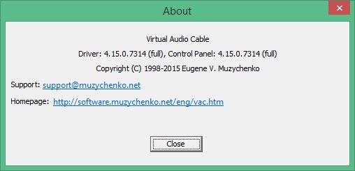 Virtual Audio Cable крякнутый