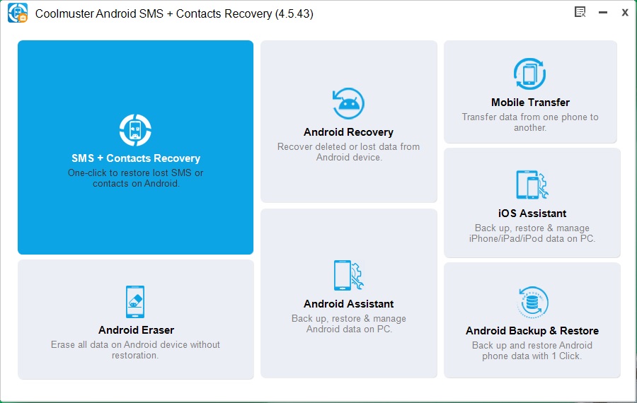 Android SMS + Contacts Recovery