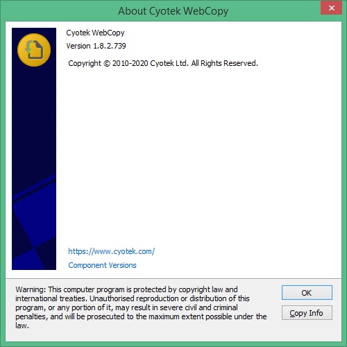 Cyotek WebCopy скачать
