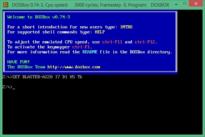 DOSBOX