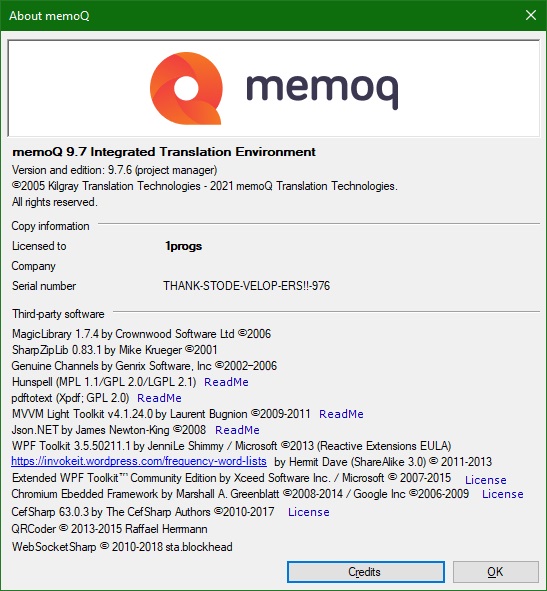 MemoQ скачать бесплатно