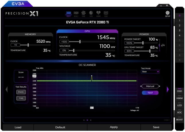 EVGA Precision X1