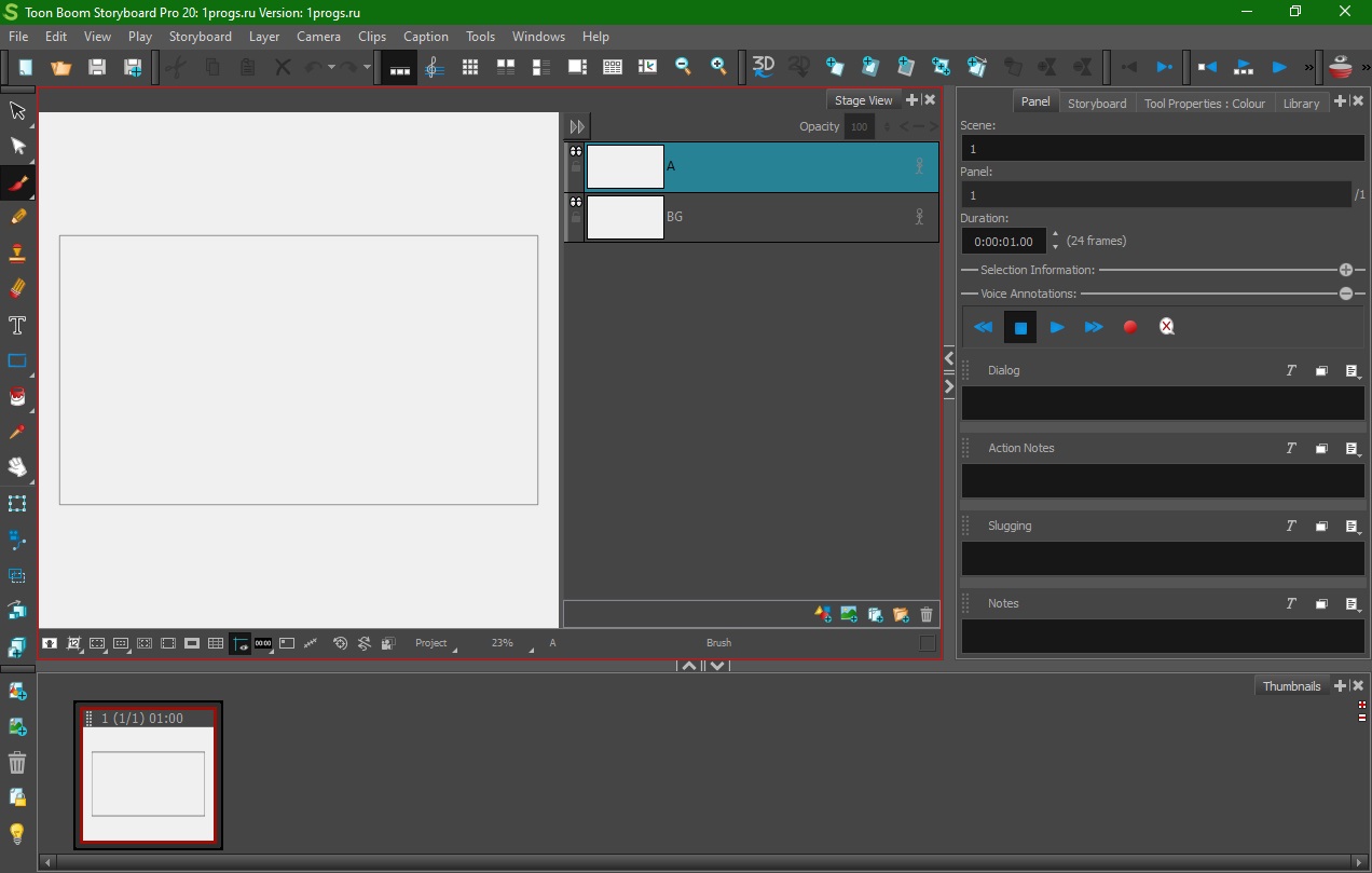 Toonboom Storyboard Pro