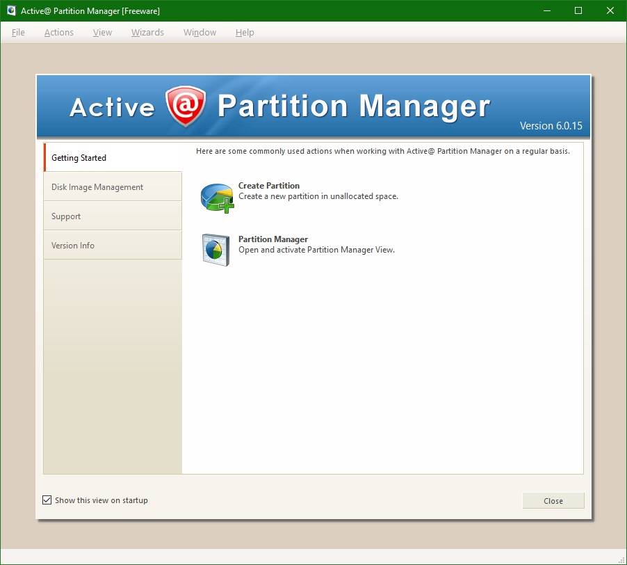 Active Partition Manager