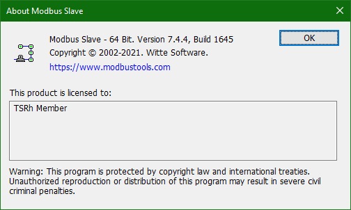 Modbus Slave скачать