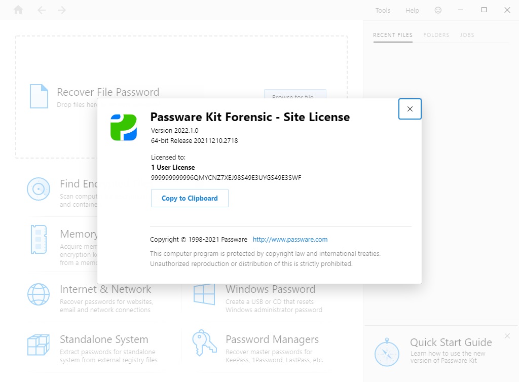 Passware Kit Forensic скачать