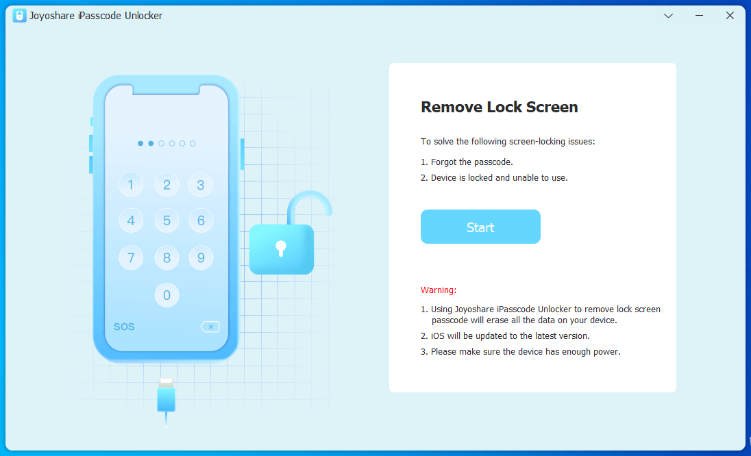 Joyoshare iPasscode Unlocker