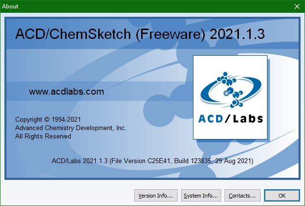 ChemSketch скачать бесплатно