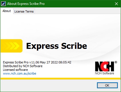 NCH Express Scribe скачать