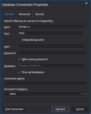 dbForge Studio for PostgreSQL key