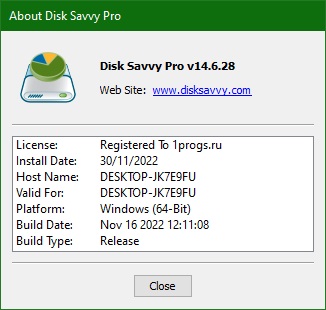 Disk Savvy скачать