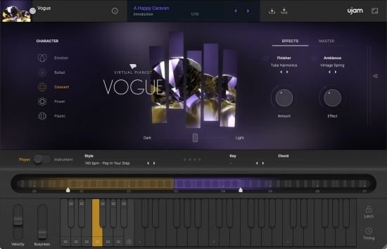 uJAM Virtual Pianist VOGUE