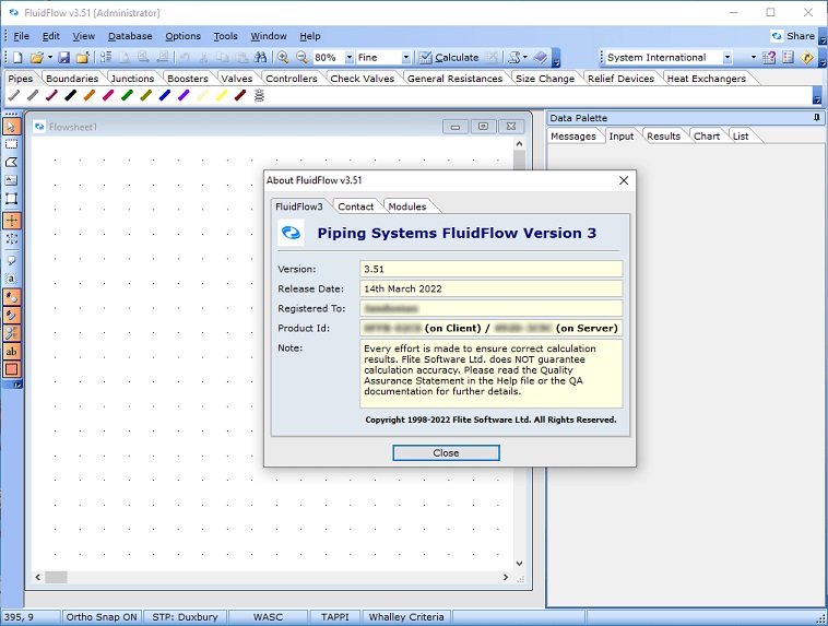 Piping Systems FluidFlow