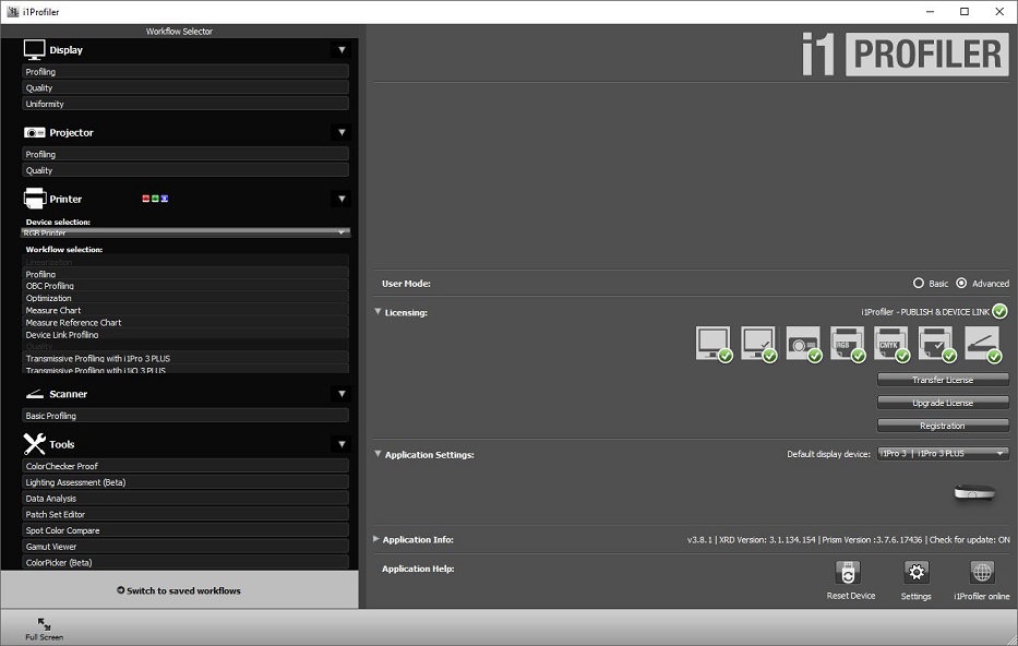 i1Profiler